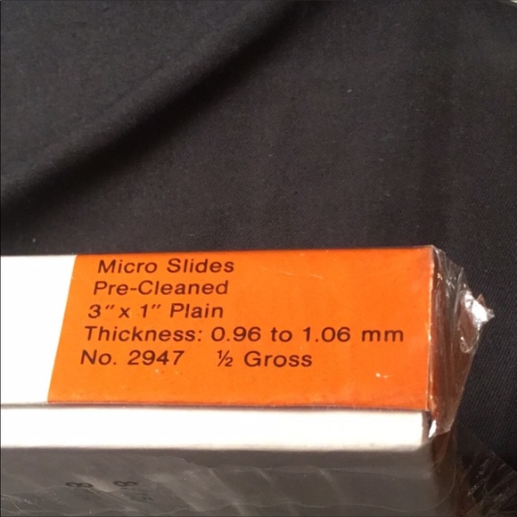 4 CORNING 2947 micro slides NEW sealed - Picture 2 of 2